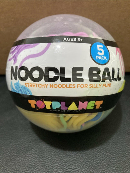 Big Times Toys Toyplanet Noodle Ball Stretchy Multi-Color Silly Fun