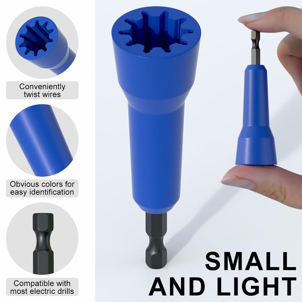 Fivepears Electric Wire Stripper Set Adjustable 2.5 4.0 6.0 Square Aluminum