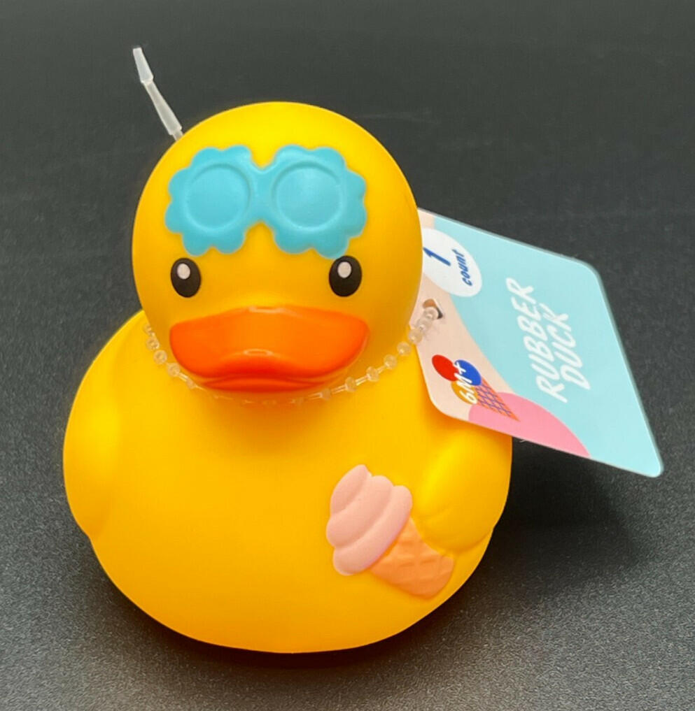 RUBEBER DUCK Target Bullseye Yellow Rubber Duck Sunglasses Ice Cream 2025
