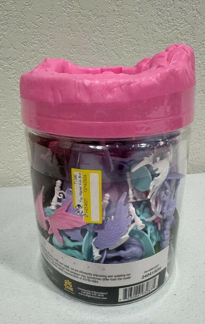 Fun Bucket Toy Planet Fun Bucket Unicorn Set 40pc Figures Playset