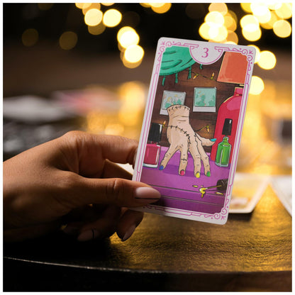 Spin Master Games Wednesday Card Game Premium Foil Cards 3-10 Players 10+