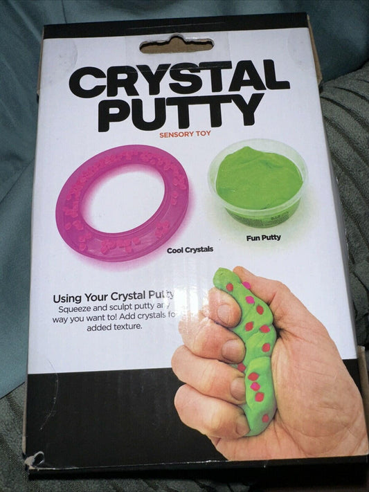 ToyPlanet Crystal Foam Sensory Squishy Foam Beads with Cool Crystals