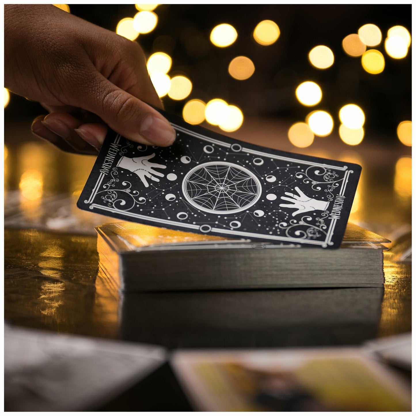 Spin Master Games Wednesday Card Game Premium Foil Cards 3-10 Players 10+