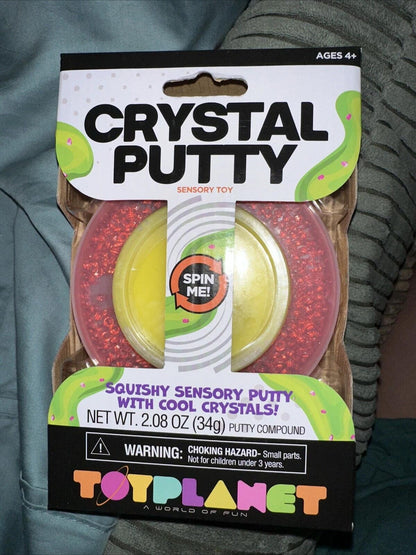 ToyPlanet Crystal Foam Sensory Toy Squishy Foam Beads With Cool Crystals