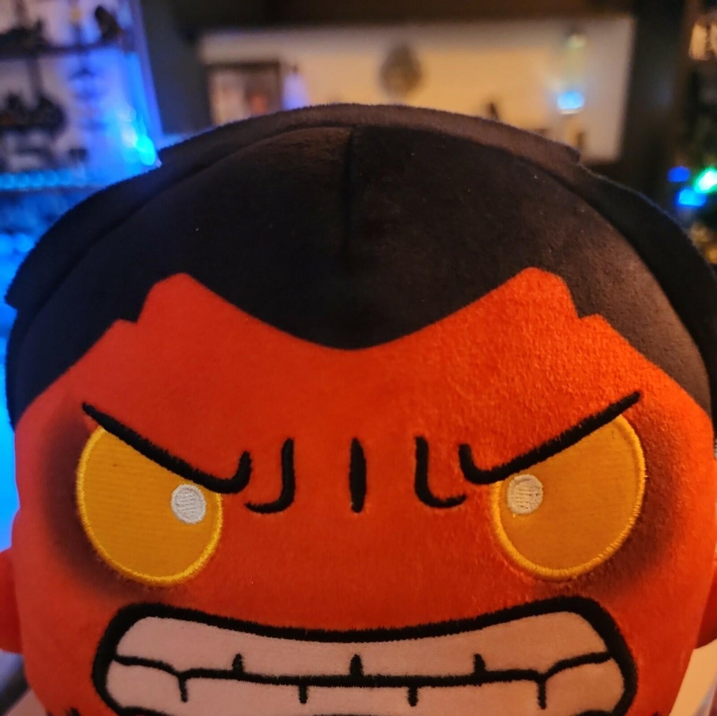 Mattel Marvel Cuutopia Red Hulk Plush 7in Small 6-14in