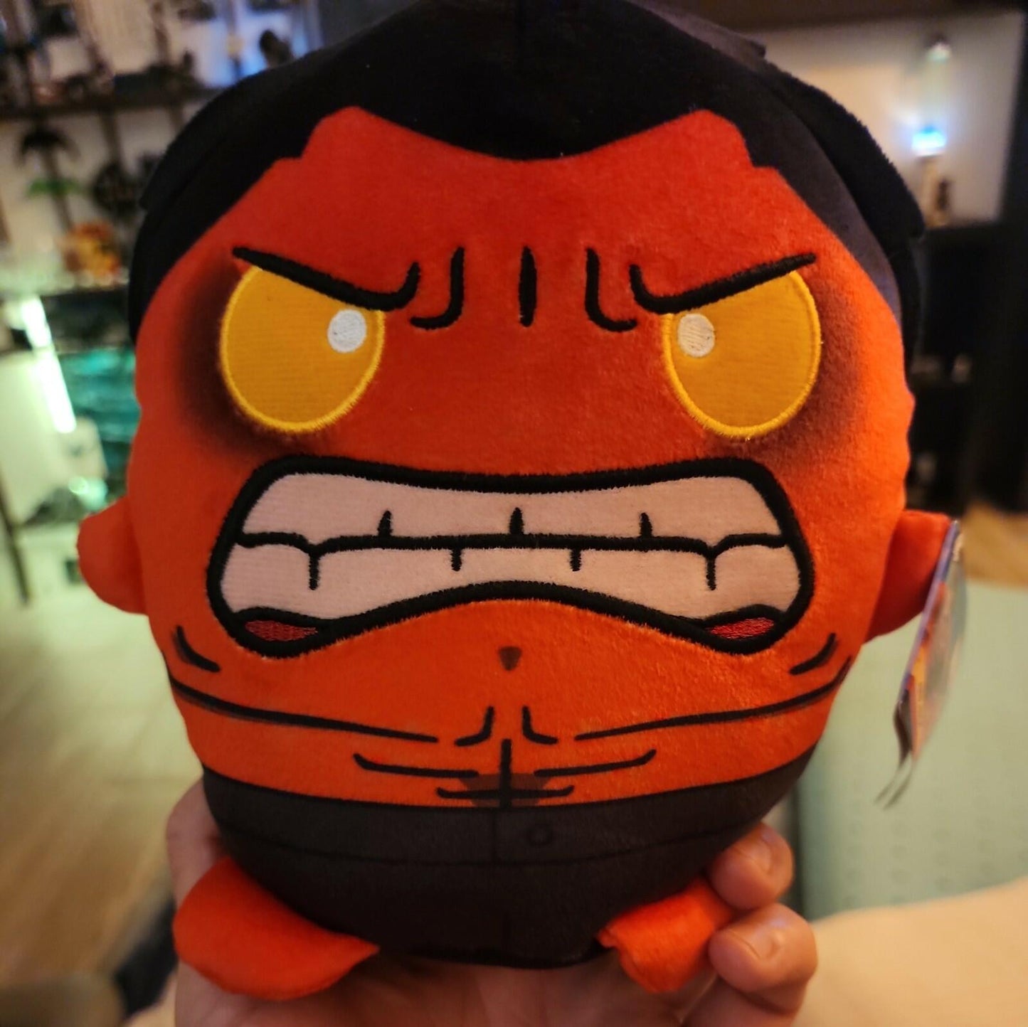 Mattel Marvel Cuutopia Red Hulk Plush 7in Small 6-14in