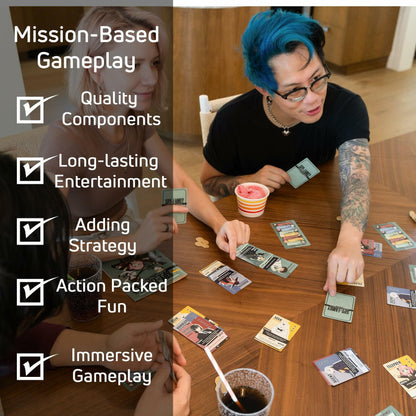 KESS Spy X Family Mission for Peanuts Board Game Players 3-5 Ages 10+