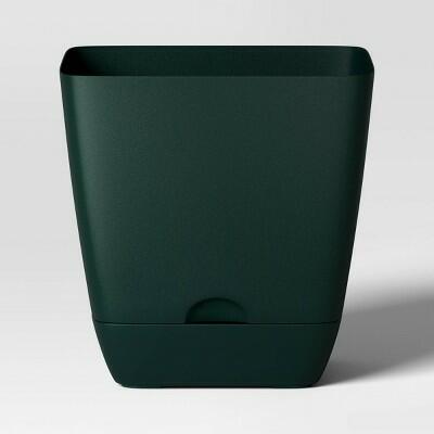 Room Essentials™ Square Self-Watering Planter Pot Green 6x6