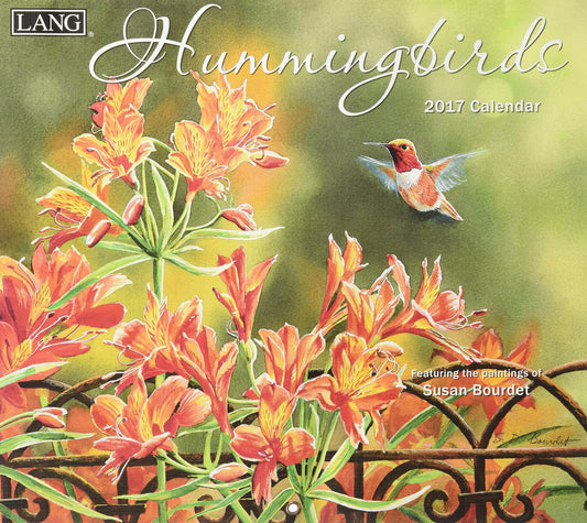 Hummingbirds 2017 Calendar Wall Calendar 12x12 Inches