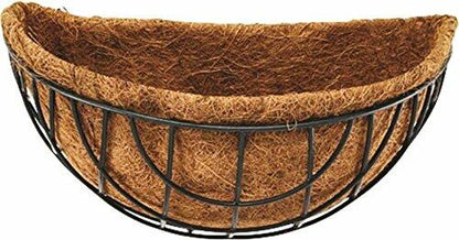 Rocky Mountain Goods Wall Planter Basket 14" Rust Proof Steel Brown