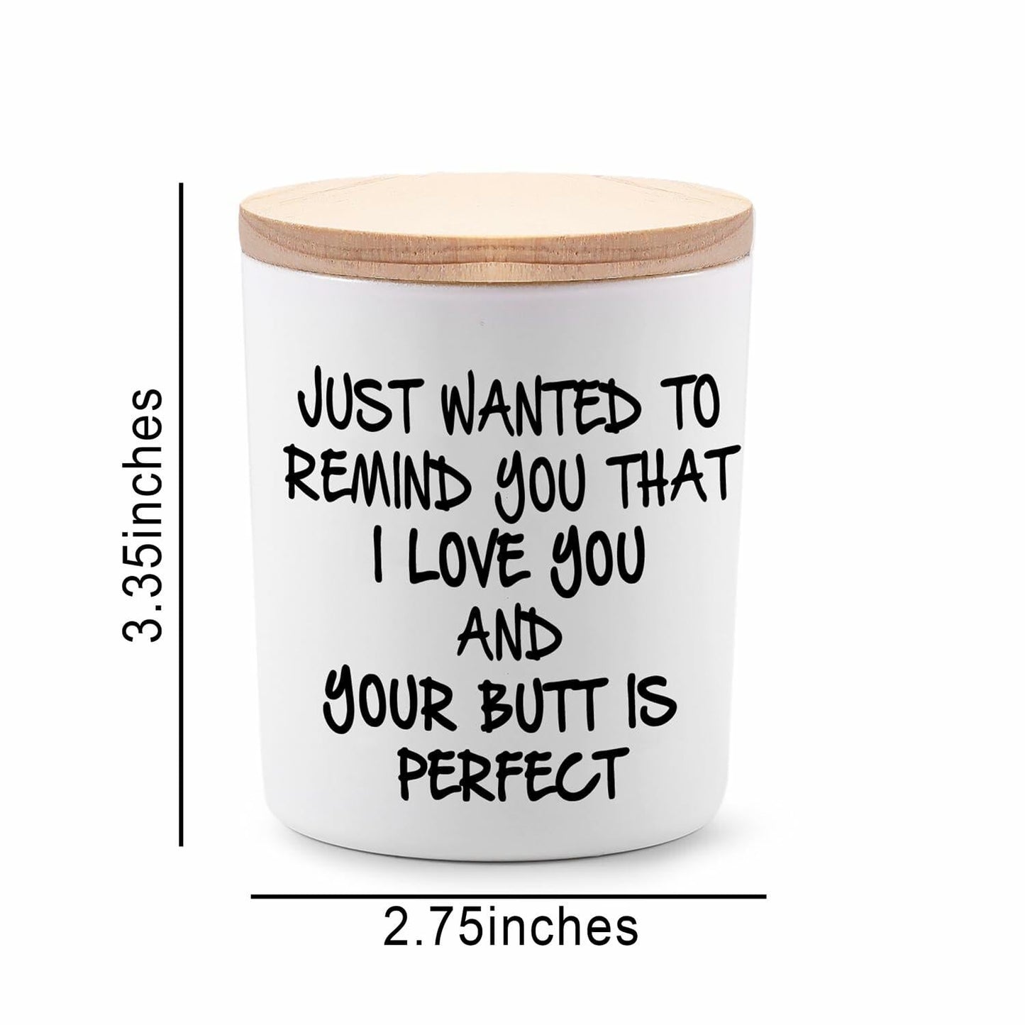 BFJLIFE Lavender Scented Soy Candle Gift for Women Girlfriend Wife 3.25x2.75in