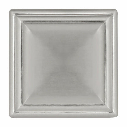 Hickory Hardware HH74554-SN Knob 1-1/16" Diameter Satin Nickel