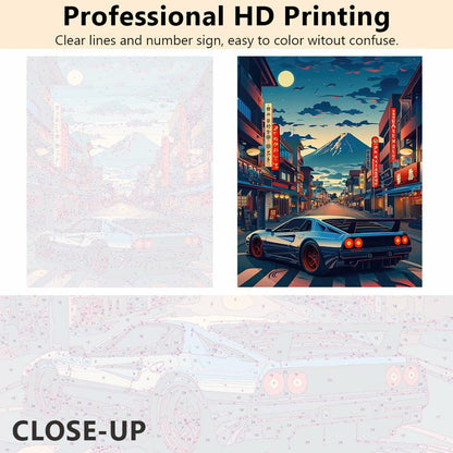 TUMOVO Paint by Number Kit for Adults 16x20 Puppy Shih Tzu DIY Painting Art