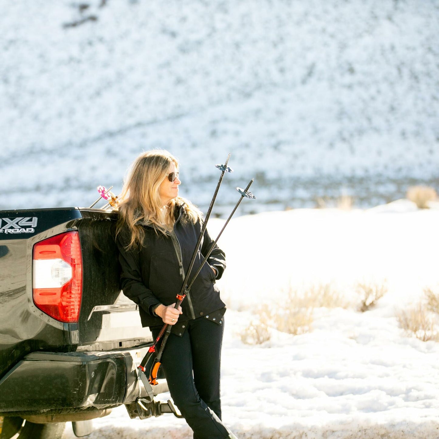 Stoke Tracks Mountain Lion Paw Ski Pole Baskets Hot Pink