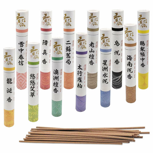 Rhinenet Incense Sticks Wu Chen Xiang Aromatherapy Relaxation Meditation