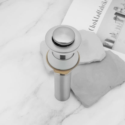 [Like New] SG Store Stainless Steel Sink Drain Plug 18x3cm for Non-Overflow Basin Kitchen