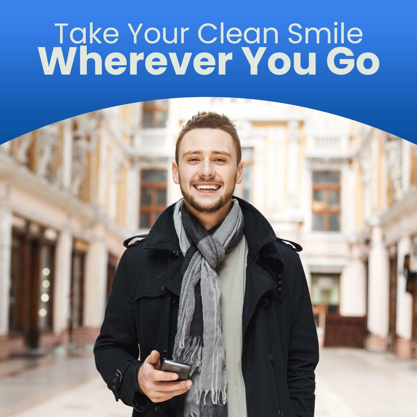 VICJIA Unflavored Tooth Floss Picks Dental Flossers 500 Count L+ Portable