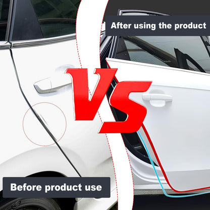 Car Door Protector Edge Guards 16FT Universal Rubber Seal U Shape Trim Red