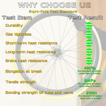 Saurka TPU Inner Tube 27.5x1.75-2.3 MTB 45MM Presta Valve 2 PCS