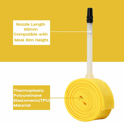 Saurka TPU Inner Tube 27.5x1.75-2.3 MTB 45MM Presta Valve 2 PCS