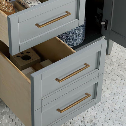 MARGUERASW 6 Pack 5 Inch Antique Brass Cabinet Pulls Zinc Vintage Style