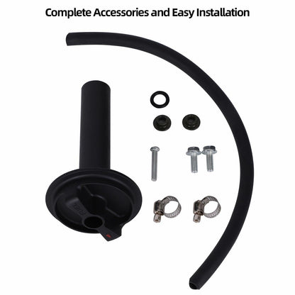 CHTAIXIN Fuel Valve Petcock Lever Compatible Honda TRX250 350 400 420 500