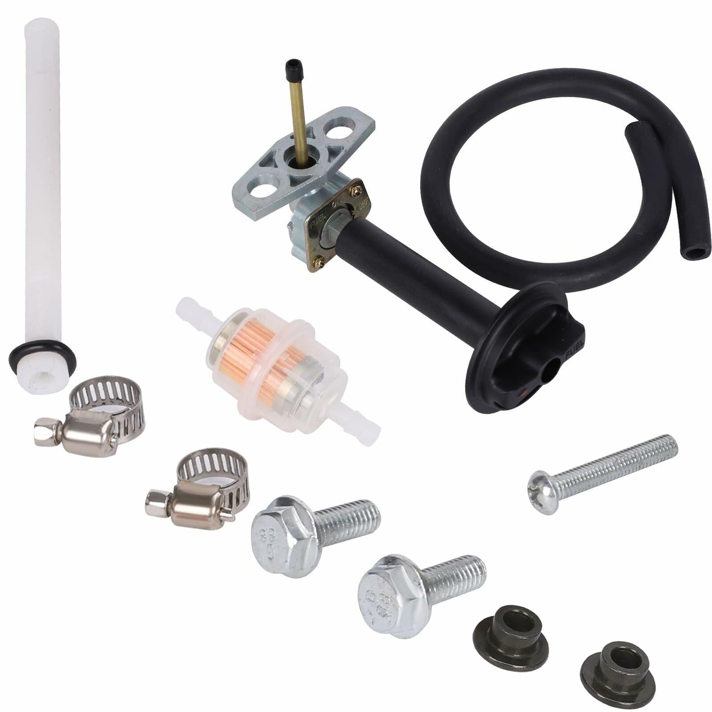 CHTAIXIN Fuel Valve Petcock Lever Compatible Honda TRX250 350 400 420 500