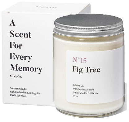 A Scent for Every Memory Mia's Co Ocean Rose Soy Wax Candle 7.5 oz