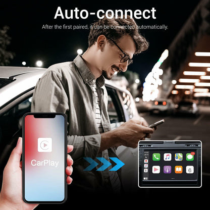 DARAWL Wireless CarPlay Adapter Wired to Wireless for Cars 2015+ iOS 10+