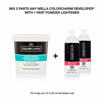 COLORCHARM Cream Hair Color Developer 10 Volume 7.8oz Gray Blending