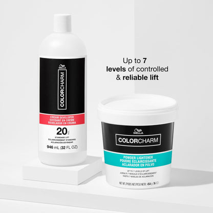 COLORCHARM Cream Hair Color Developer 10 Volume 7.8oz Gray Blending