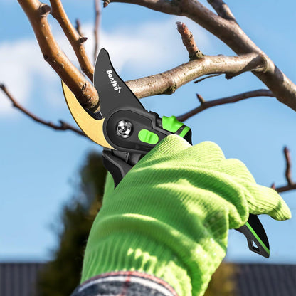 Banshu Bypass Pruning Shears Rust Resistant Bearing Steel Blade Heavy Duty