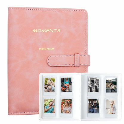 256-Pocket Photo Album for Polaroid & Instant Camera Blue for Instax Mini