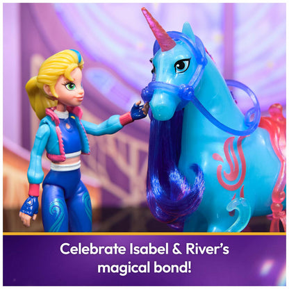 Unicorn Academy Isabel & River Friendship Doll Set with Saddle & Accessories