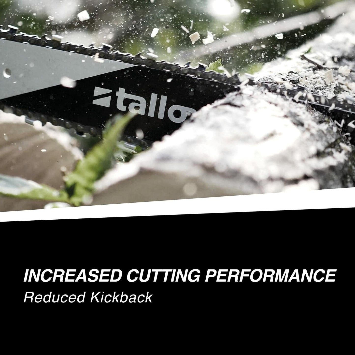 Tallox 3 Pack 14" Chainsaw Chains 3/8 LP .043 52 Drive Links