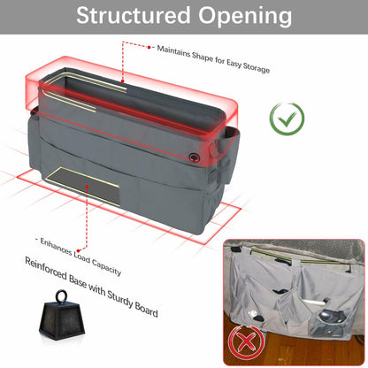 WOMACO Bunk Loft Bed Side Caddy 12 Compartments Lake Green Medium