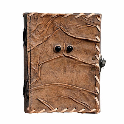 Hocus Pocus Spellbook Leather Journal Gothic Grimoire Book of Spells 7x5