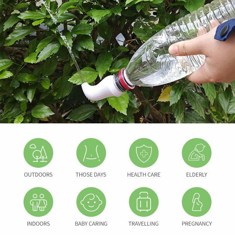 Portable Travel Bidet Bottle Attachment, Mini Pocket Size Personal Hygiene