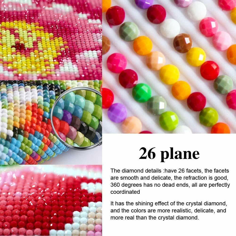 Xiyuekissu Diamond Art Kit Parrot Macaws 5D Paint by Numbers Adults