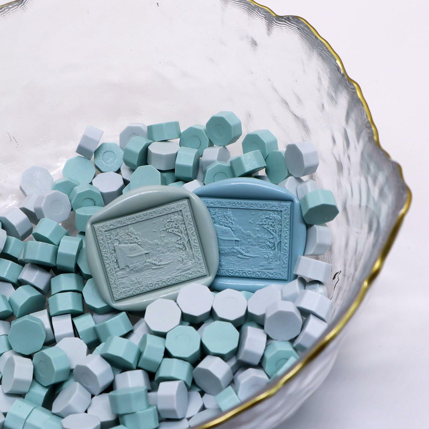 maotouying Wax Seal Stamp Laser Engraved for Envelopes Invitations Gift