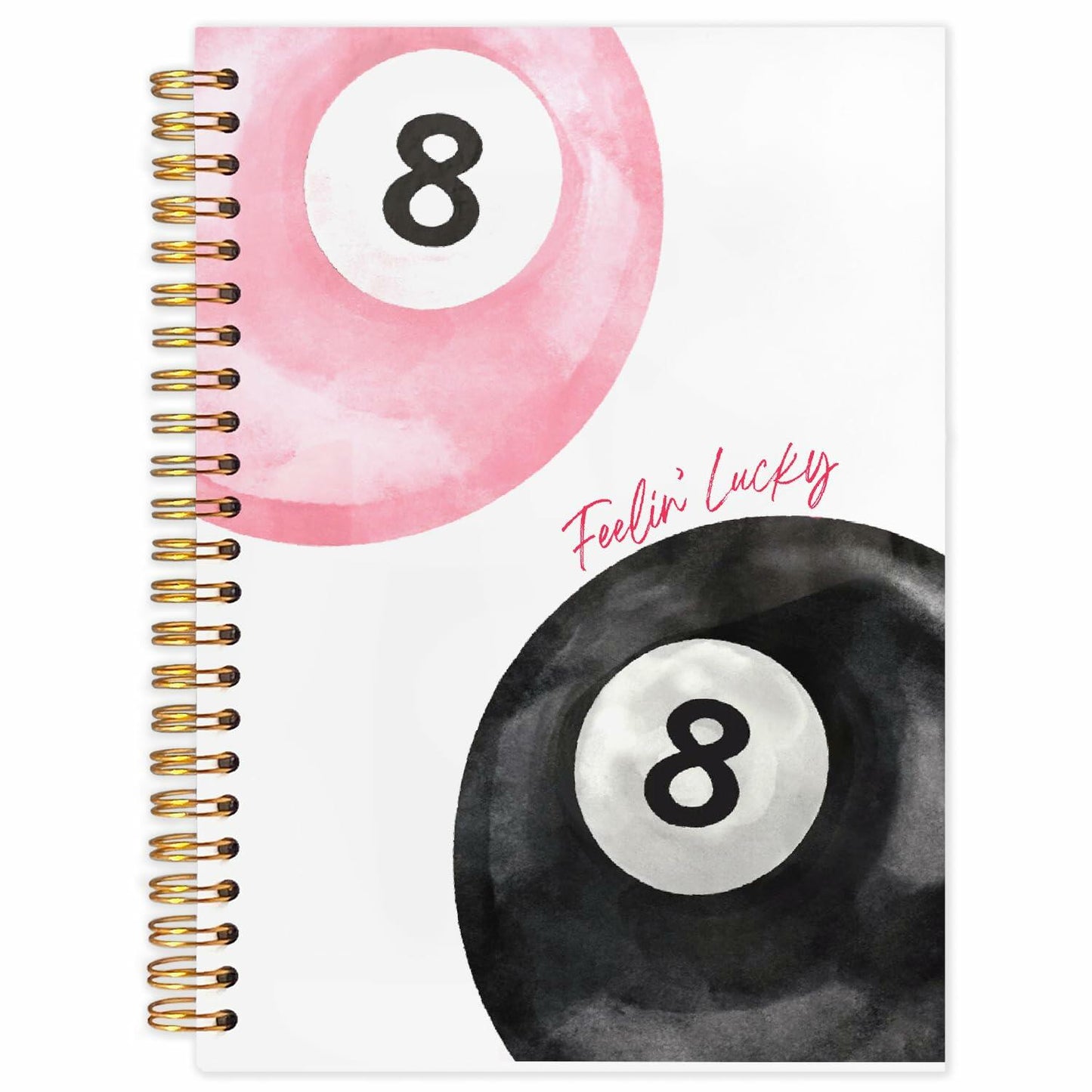 SNNDER Inspirational Notebook Hardcover Pink 5.5x8.3 Inch