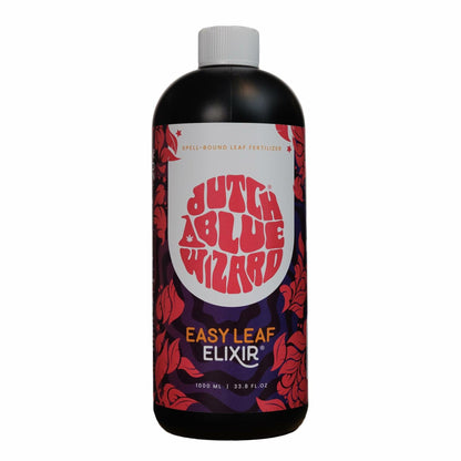 Dutch Blue Wizard Easy Leaf Elixir Plant Nutrients Liquid Booster 33.8oz Blue