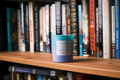 Voriluce Intention Scented Candle I AM at Peace Blue Lily 5.3oz Soy Wax