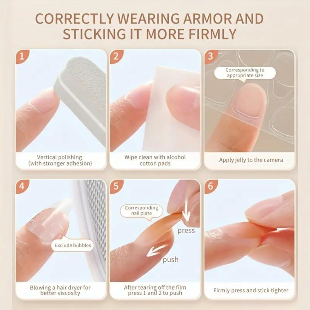 Halloween Press On Nails Short Square Ghost Pumpkin Bat Black Nails