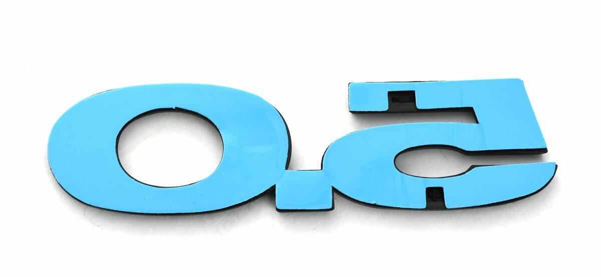 CDD 5.0 Fender Emblems 2pcs 3D Badge Decal for Mustang GT 2011-2020