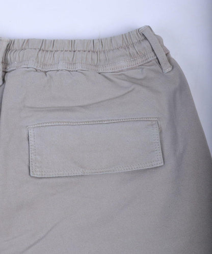 CHARBONNIER Men's Cargo Shorts Performance Series 100% Cotton LT Grey Size 38
