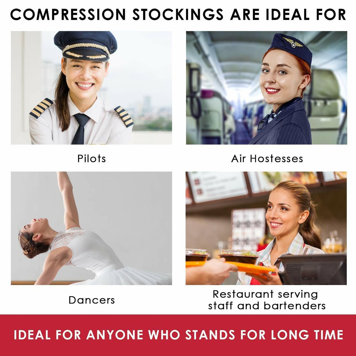 Medicella Closed Toe Compression Pantyhose 15-20 mmHg Nude Size XX-Large