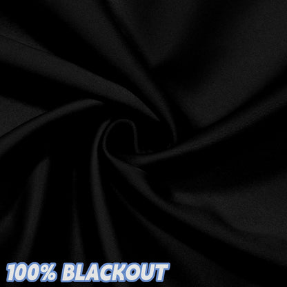 Mecodeco Classroom Door Curtain Mocha 12W x 30L 1 Panel Light Control Privacy