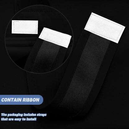 Mecodeco Classroom Door Curtain Mocha 12W x 30L 1 Panel Light Control Privacy