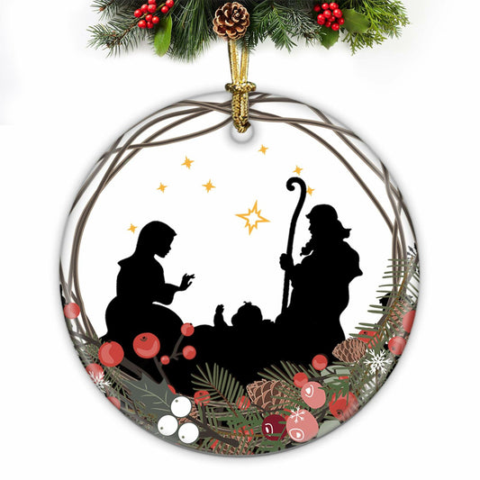 First Day of School Christmas Ornaments - Baby's 2024 Christmas Tree Decoration